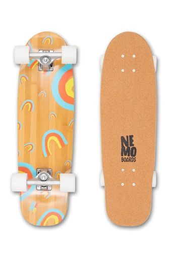 NEMO BOARDS detský skateboard "RAINBOW" Corkgrip