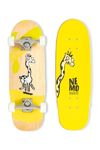 NEMO BOARDS detský skateboard Softgrip® "GIRAFFE"