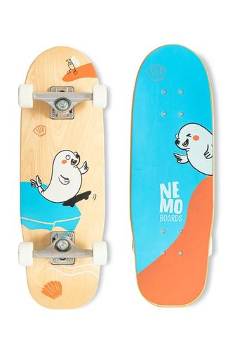NEMO BOARDS detský skateboard Softgrip® "SEAL"